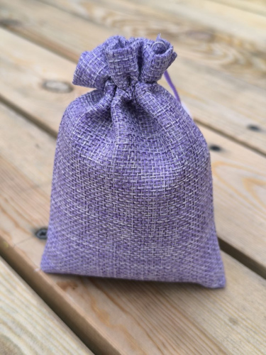 Мішечки саше з лавандою (лавандовий колір)